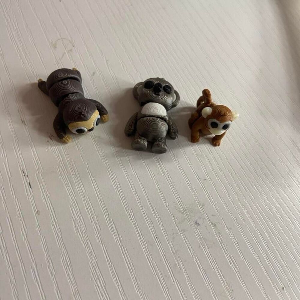 Zoo Animals Themed 3D Printed Toys